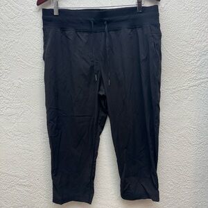 Lululemon Dance Studio Crop NWOT size 12 Black